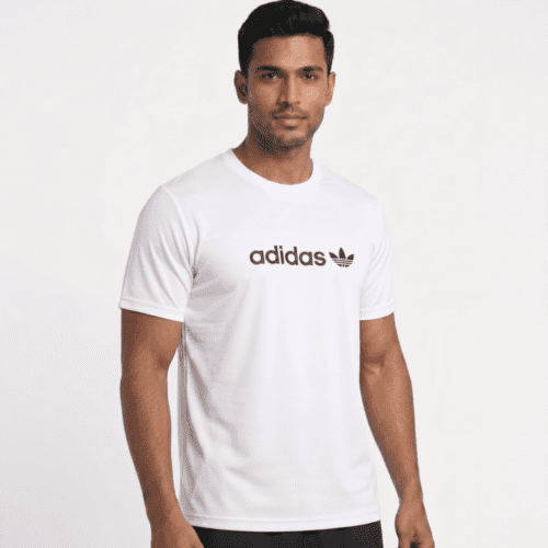 Adidas Essentials Mesh Fabric Casual T-Shirt
