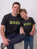 boss embossed combo t-shirt