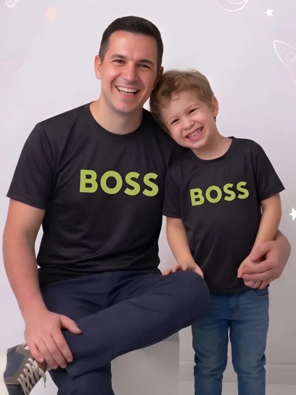 boss embossed combo t-shirt