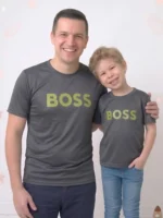 boss embossed combo t-shirt