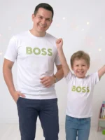 boss embossed combo t-shirt